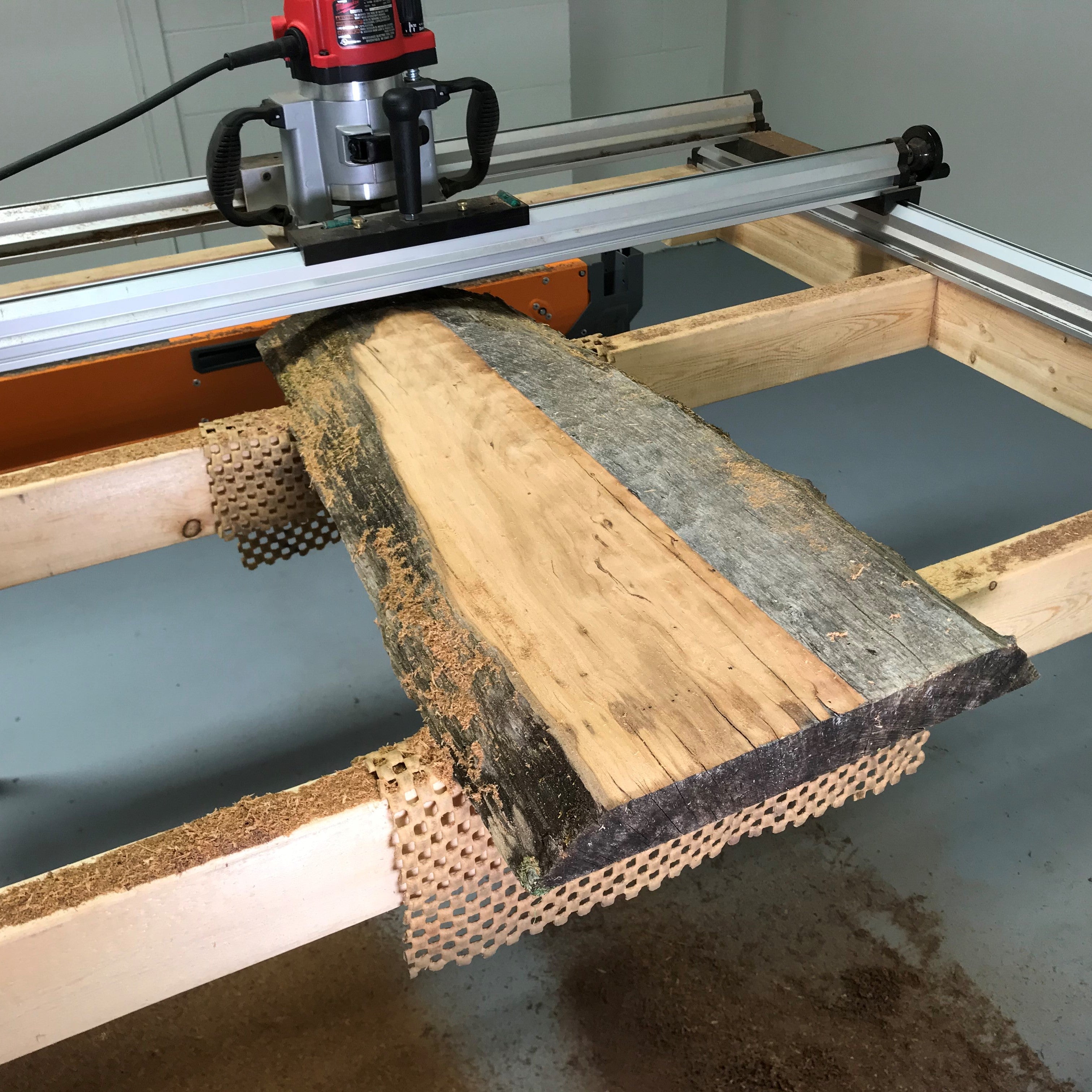 Router Gantry System - Wood Slab Flattening Router Sled – Page 2 – TrueTrac