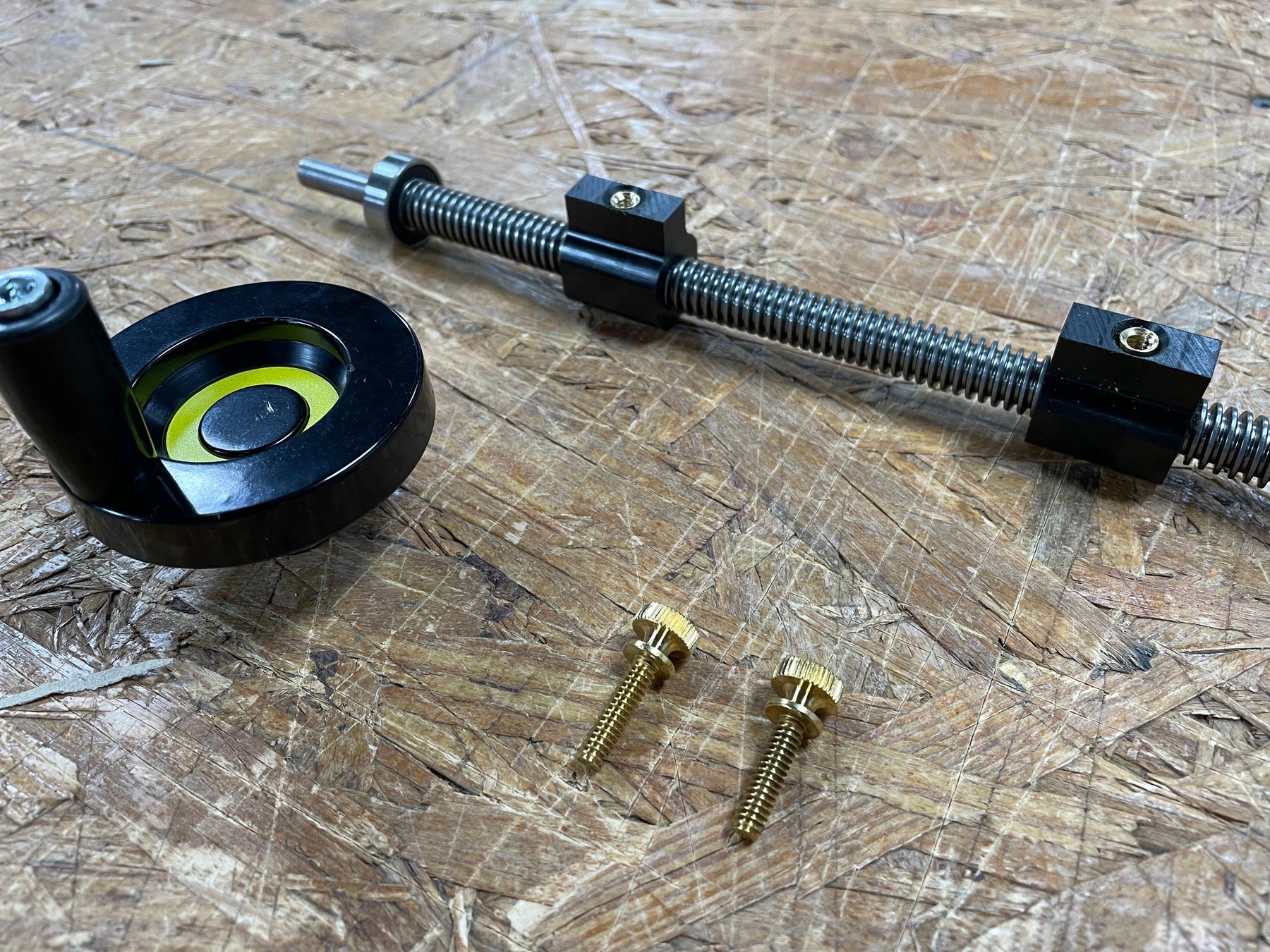 Router Gantry System Threaded Cross Feed Kit - TrueTrac