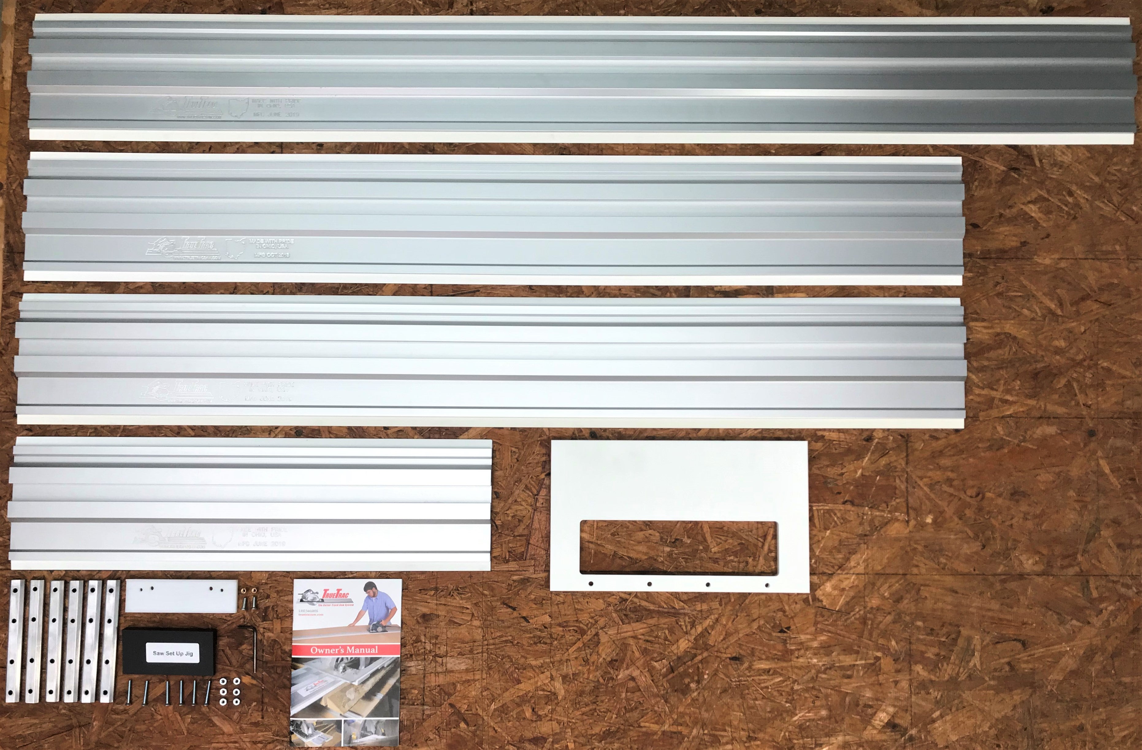 Track Saw Guide Rail Package | 12ft. Saw Guide Rail | TrueTrac Saw