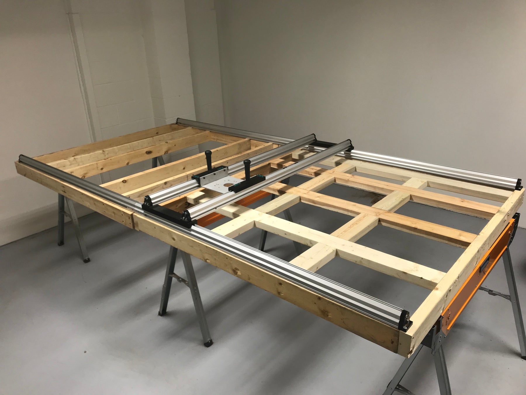 48” x 96” Slab Flattening Mill - TrueTrac Router Gantry System