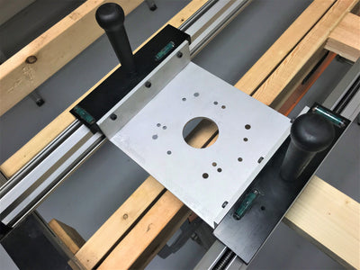 Router Adapter Plate for Router Sled Flattening Mill